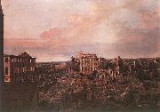 Bernardo Bellotto Ruines de la Pirnaische Vorstadt a Dresde Sweden oil painting artist